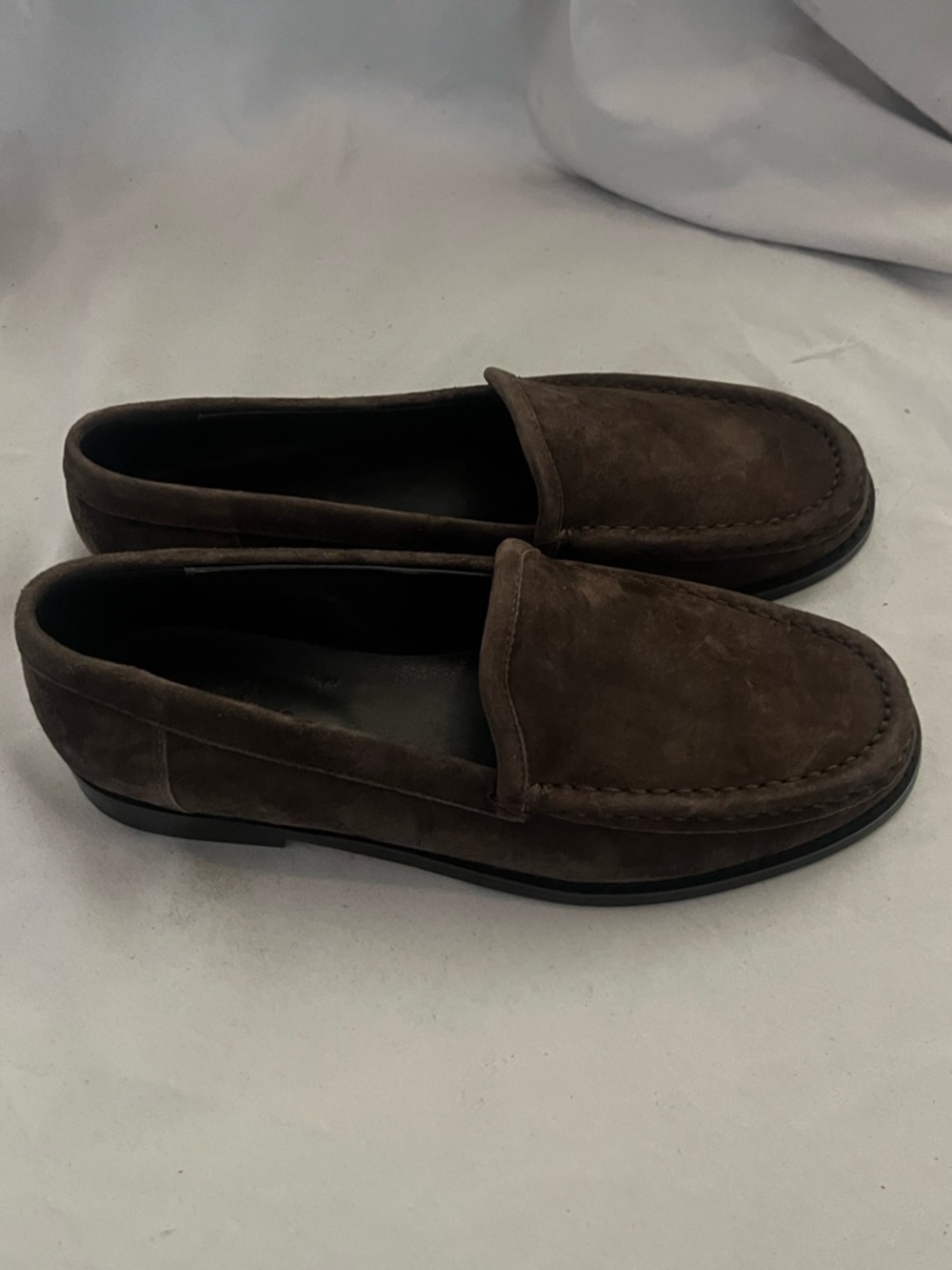 Tony Bianco ZOE BROWN SUEDE LOAFER SHOES 6.5 $190 NEW - Picture 3 of 10